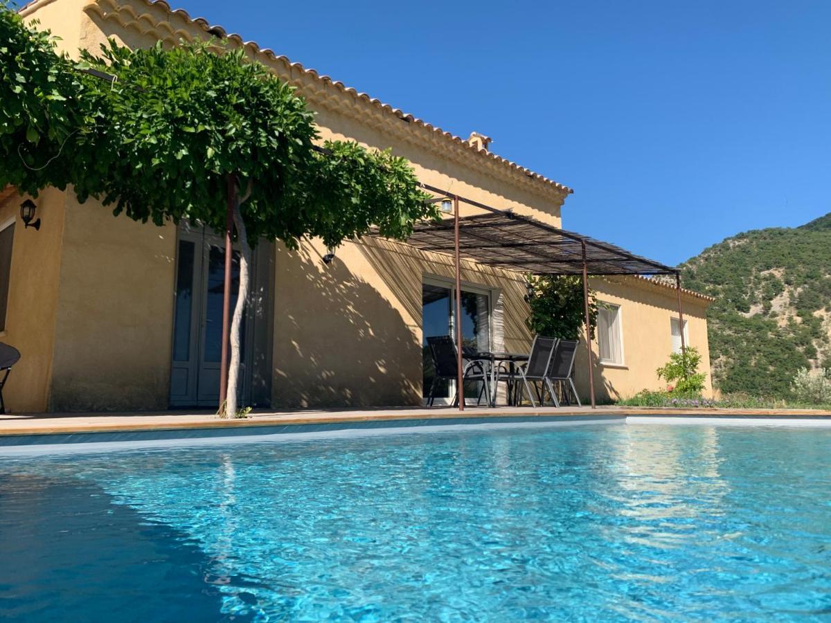 Estive des Angelettes Piscine chauffée Sauna Saint-Ferréol-Trente Extérieur photo